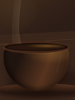 Vespers: the ceramic bowl and steam at rest.